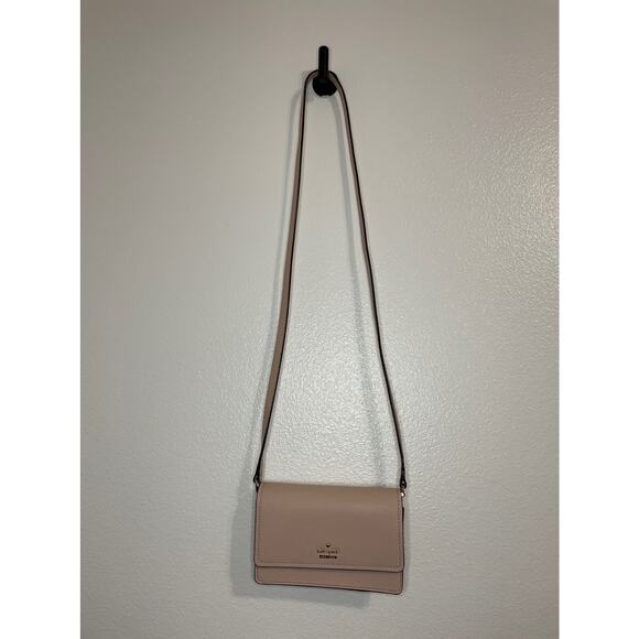 KATE SPADE NEW YORK Toasted Wheat Cameron Street Arielle Leather Crossbody Bag - Picture 2 of 14